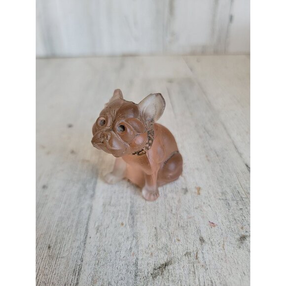 vintage French bulldog AS IS figure decor vintage - Picture 1 of 7